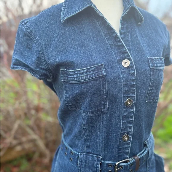 Denver Hayes Denim Dress – Size 10 - Picture 5 of 10